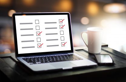 businessman SURVEY and Results Analysis Discovery Concept